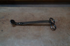 Brass wick trimmer for candles